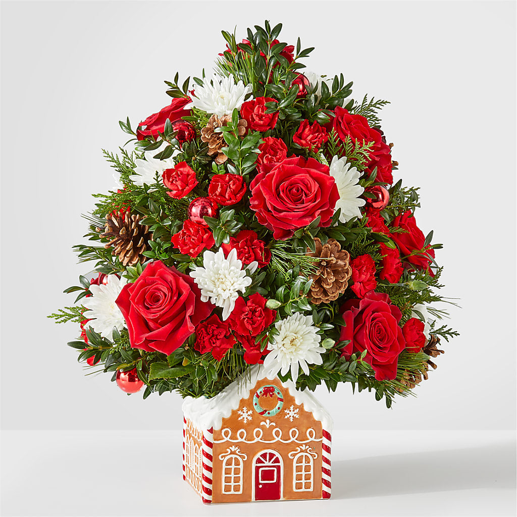 Spiced Gingerbread Tree – Temptation Flower Shop, Wichita KS