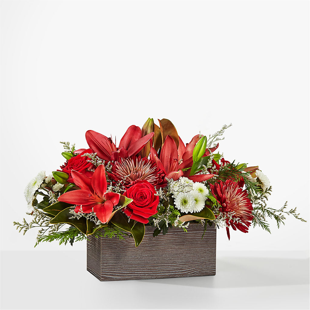Christmas Break Bouquet – Temptation Flower Shop, Wichita KS