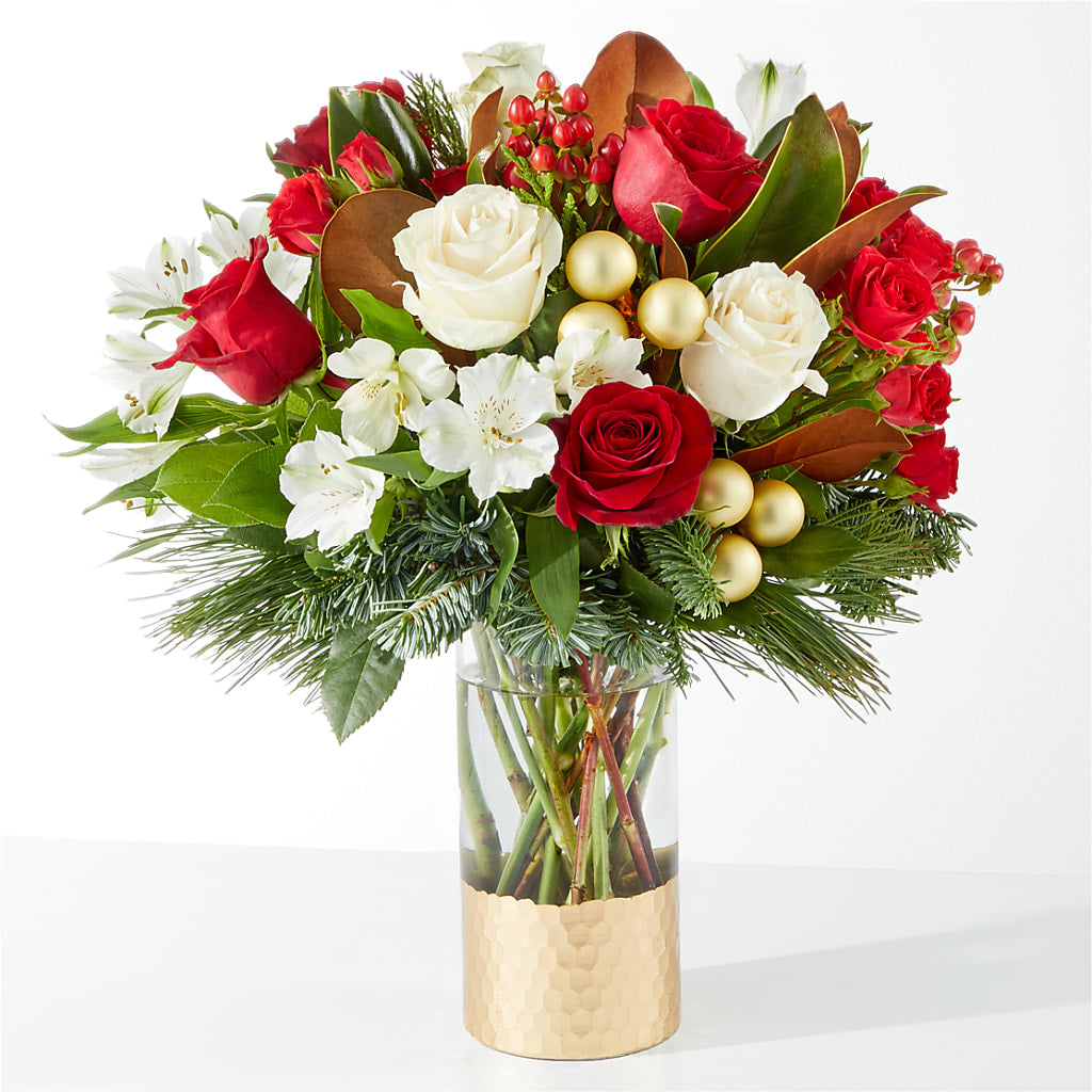 Joy & Jolly Bouquet – Temptation Flower Shop, Wichita KS