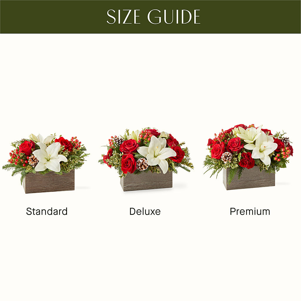 Snowy Wonderland Bouquet – Temptation Flower Shop, Wichita KS