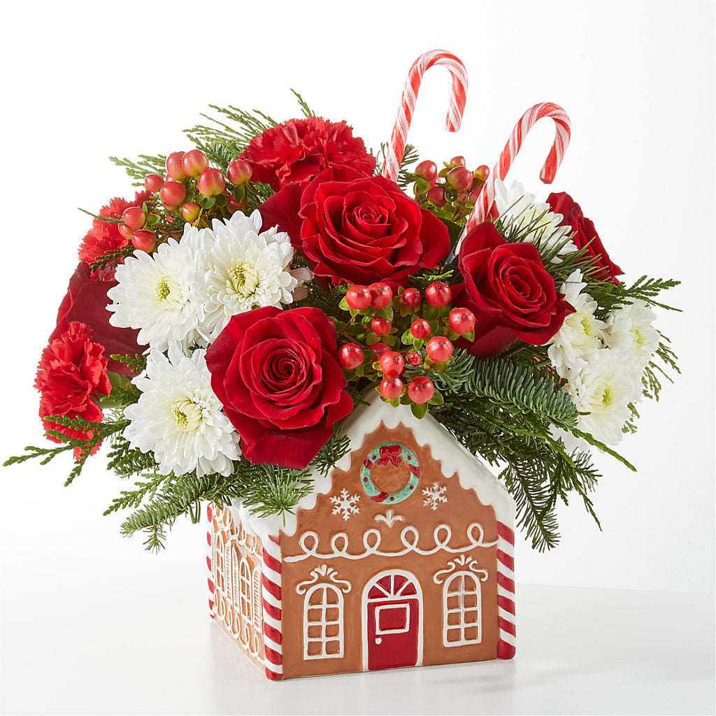 Gingerbread Bakery Bouquet – Temptation Flower Shop, Wichita KS