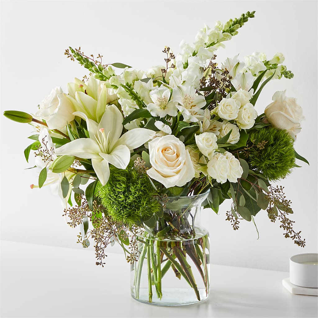 Fresh Linen Bouquet – Temptation Flower Shop, Wichita KS