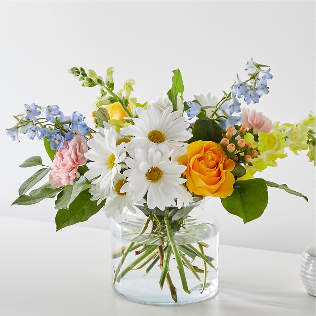 Sun Salutation Bouquet – Temptation Flower Shop, Wichita KS