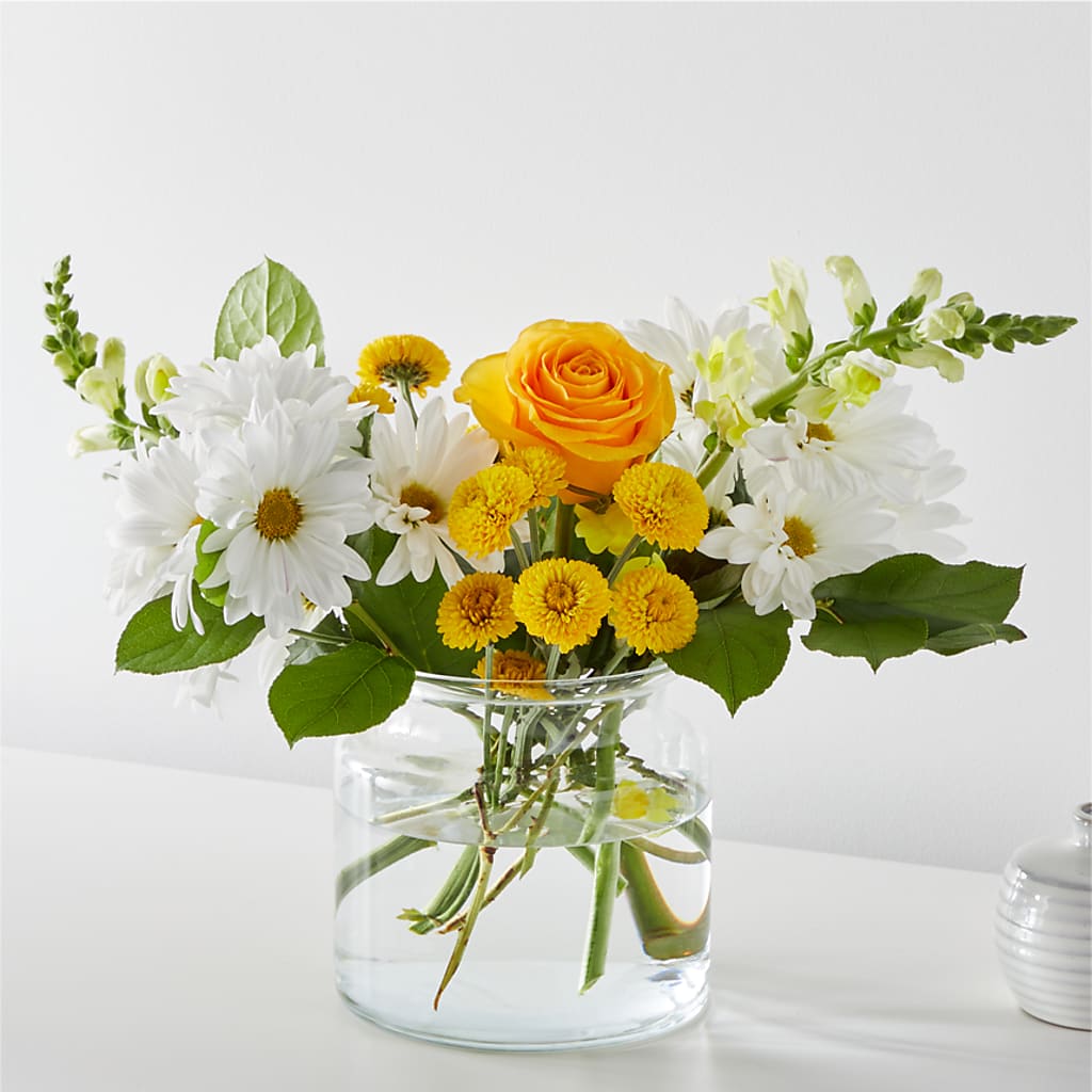 Sun Salutation Bouquet – Temptation Flower Shop, Wichita KS
