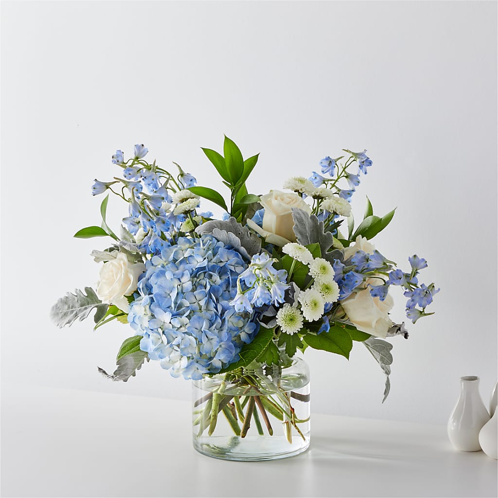 Coastal Blossom Bouquet – Temptation Flower Shop, Wichita KS