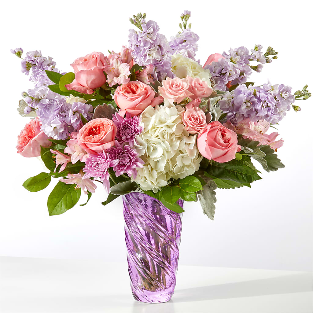 Silver Lining Bouquet – Temptation Flower Shop, Wichita KS