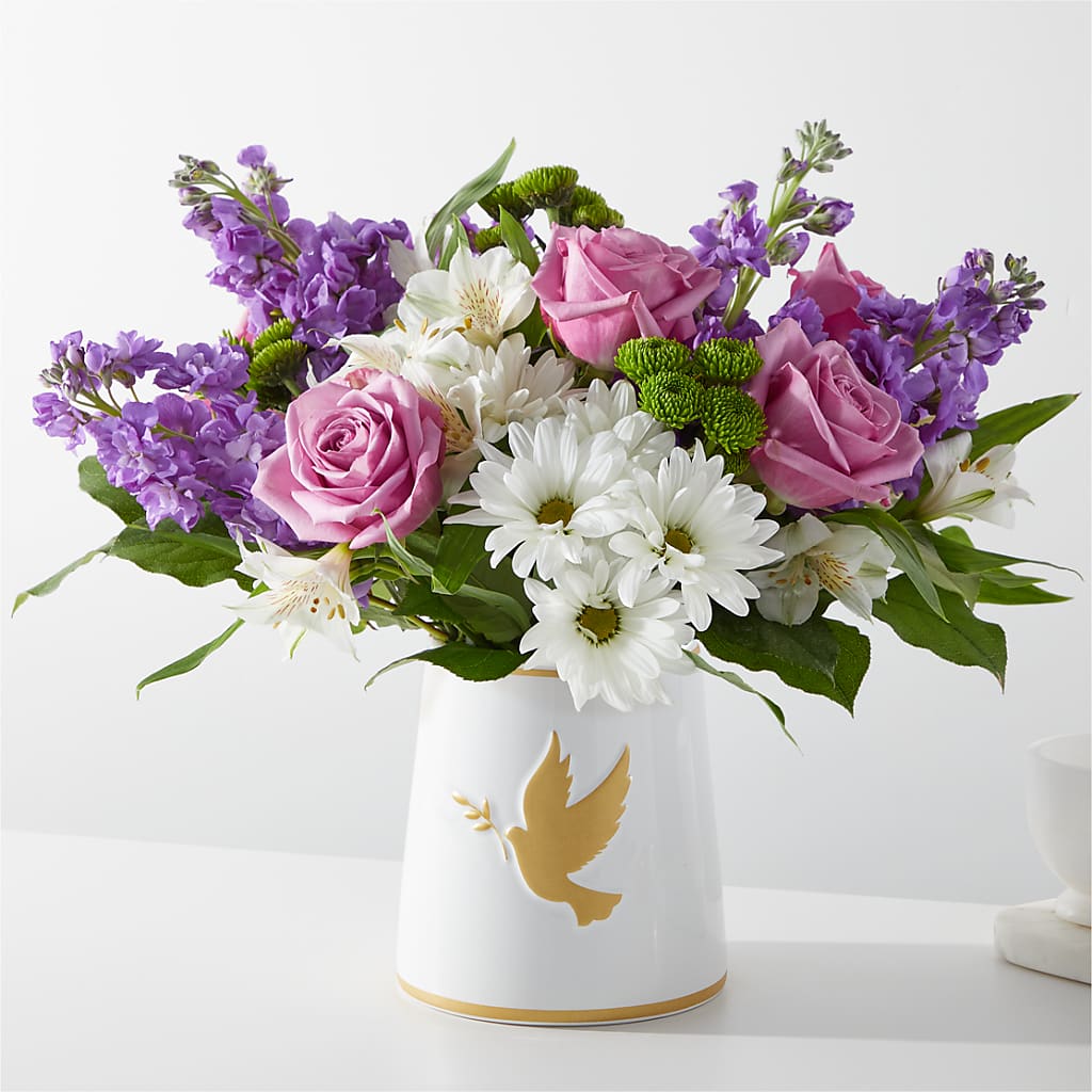 Garden of Peace Bouquet – Temptation Flower Shop, Wichita KS