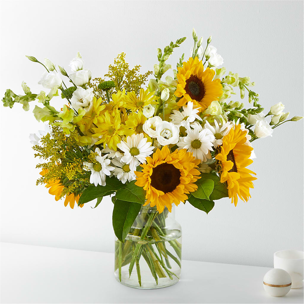 Hello Sunshine Bouquet – Temptation Flower Shop, Wichita KS