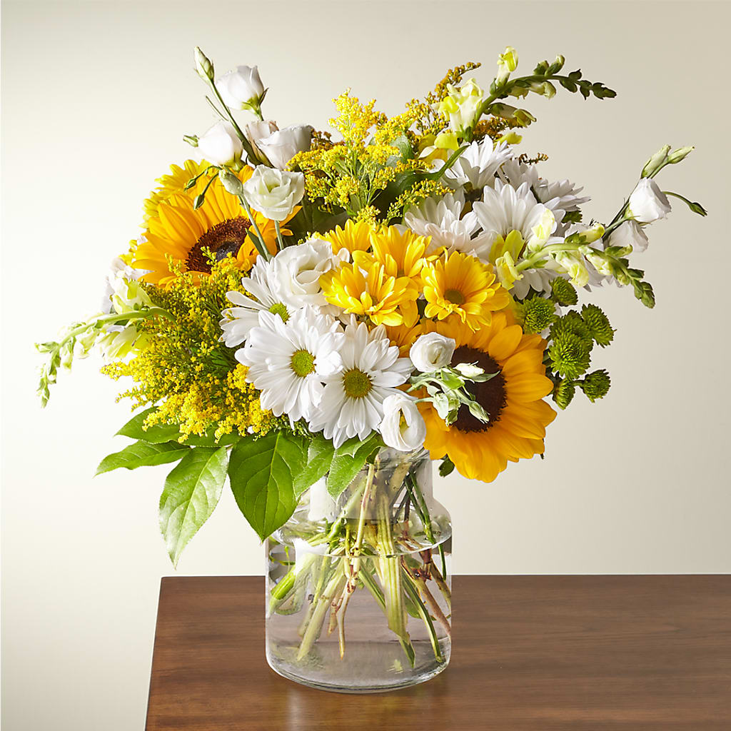 Hello Sunshine Bouquet – Temptation Flower Shop, Wichita KS