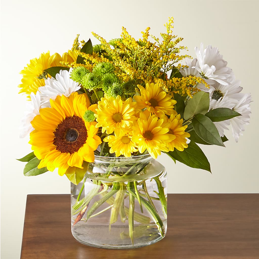 Hello Sunshine Bouquet – Temptation Flower Shop, Wichita KS