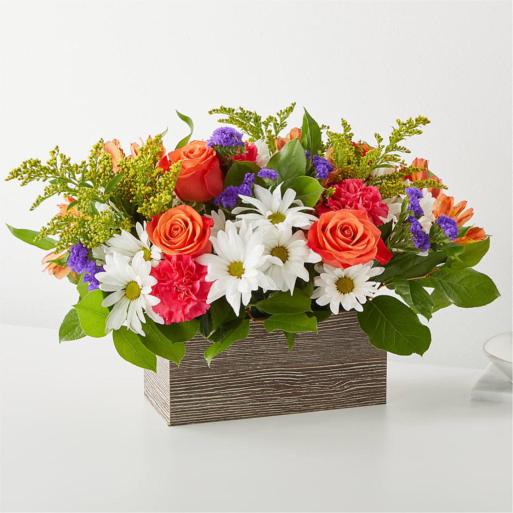 Oopsie Daisy Box Bouquet – Temptation Flower Shop, Wichita KS