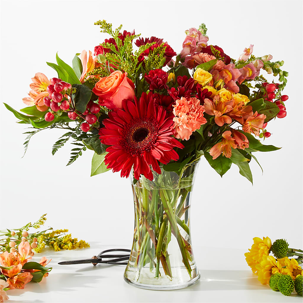 Fall Delight – A Florist Original – Temptation Flower Shop, Wichita KS