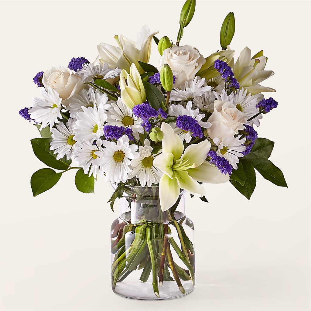 Beyond Blue Bouquet – Temptation Flower Shop, Wichita KS