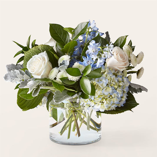 Clear Skies Bouquet – Temptation Flower Shop, Wichita KS