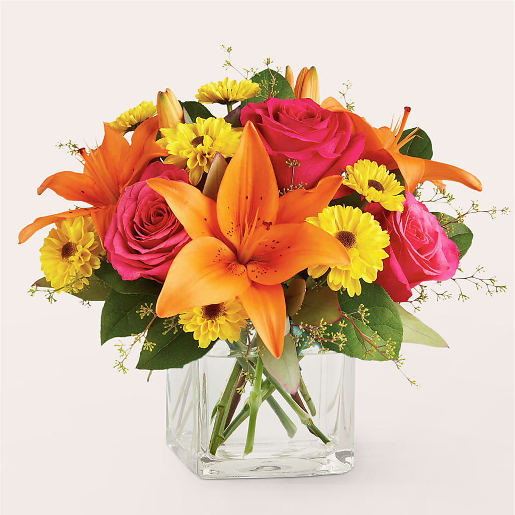 Neon Lights Bouquet – Temptation Flower Shop, Wichita KS
