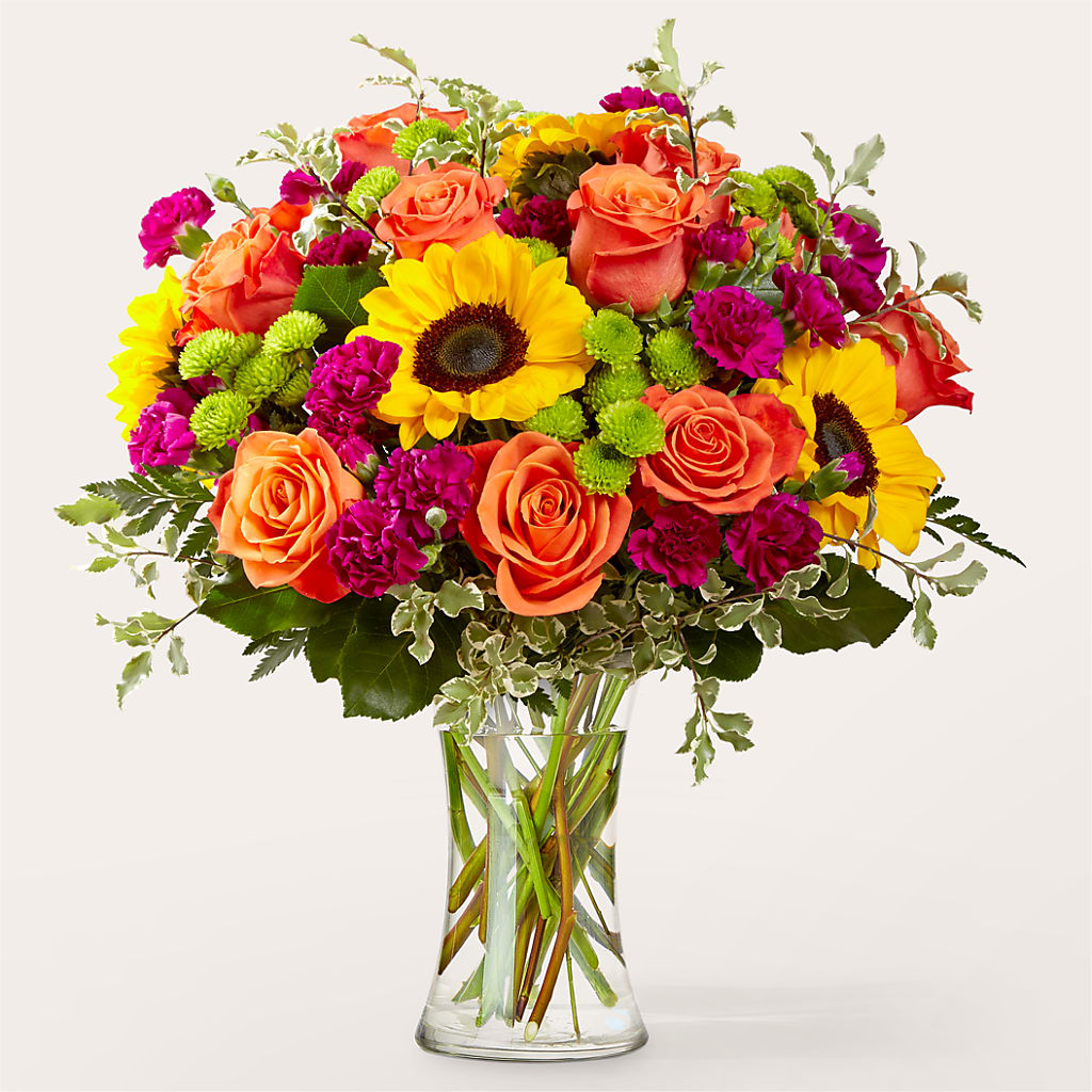 Warmth & Light Bouquet – Temptation Flower Shop, Wichita KS