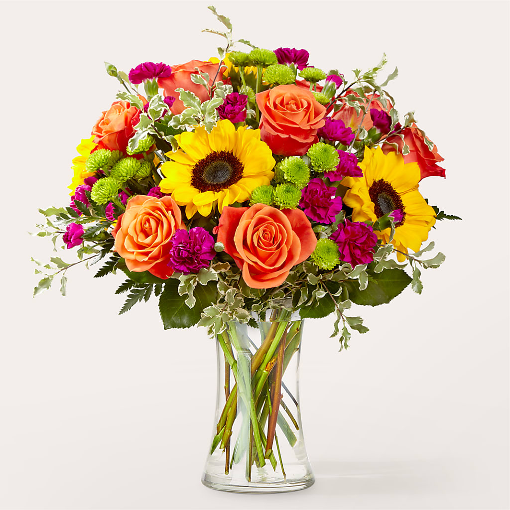 Warmth & Light Bouquet – Temptation Flower Shop, Wichita KS