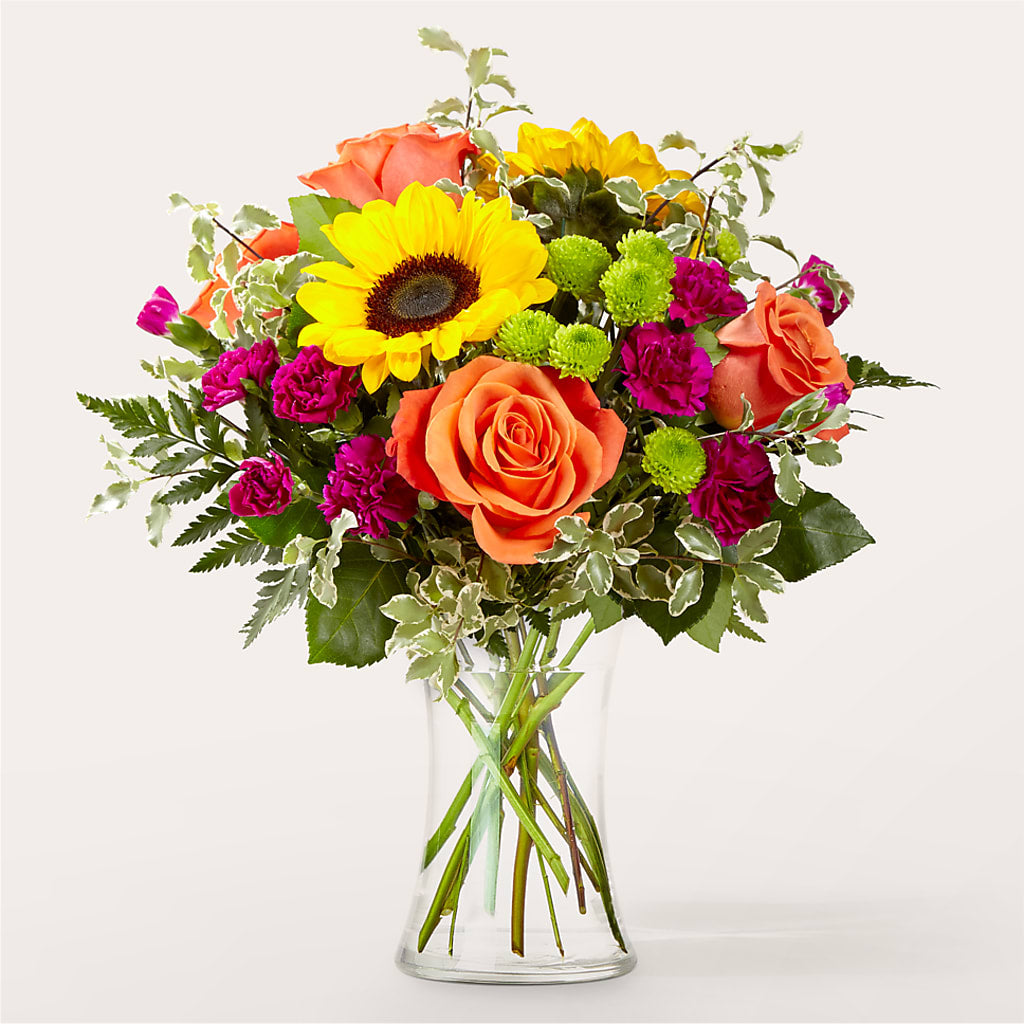 Warmth & Light Bouquet – Temptation Flower Shop, Wichita KS