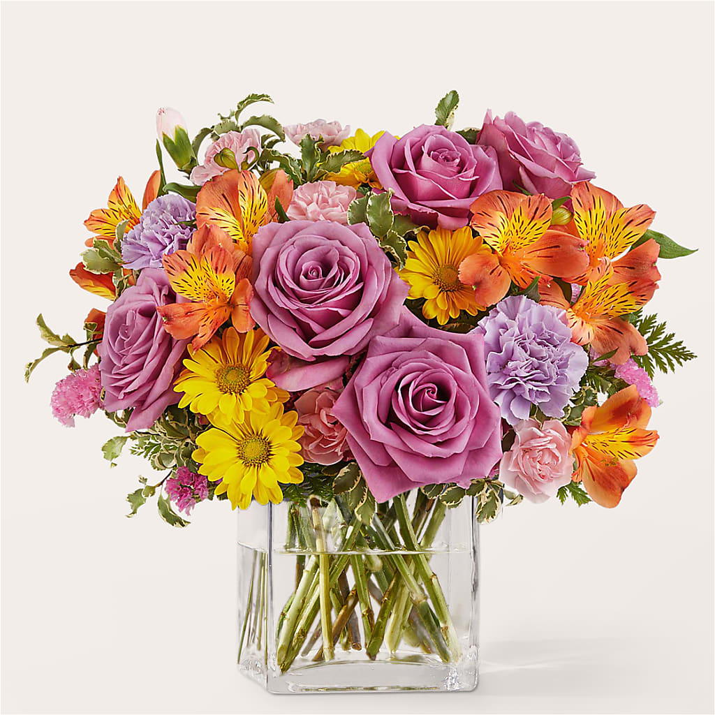 Shades of Happiness Bouquet – Temptation Flower Shop, Wichita KS