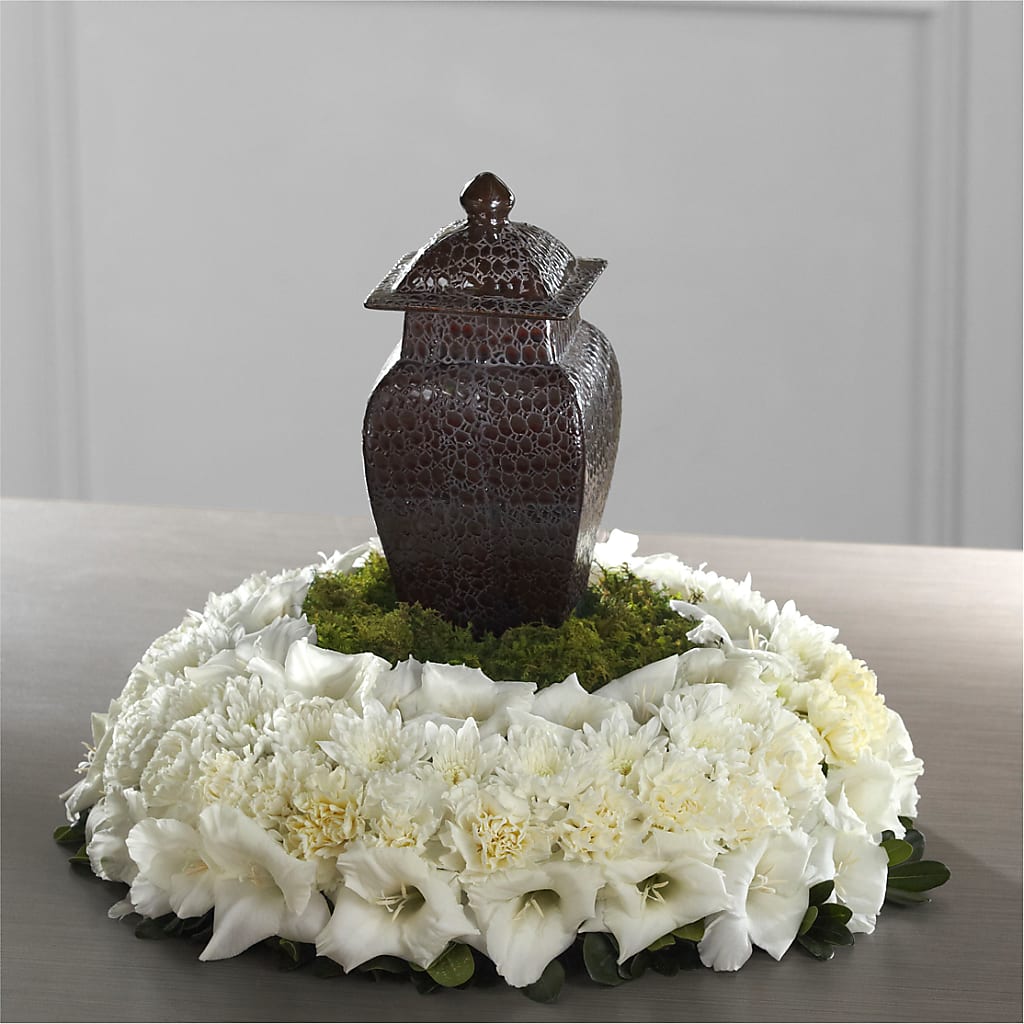 Encircling Grace Arrangement – Temptation Flower Shop, Wichita KS
