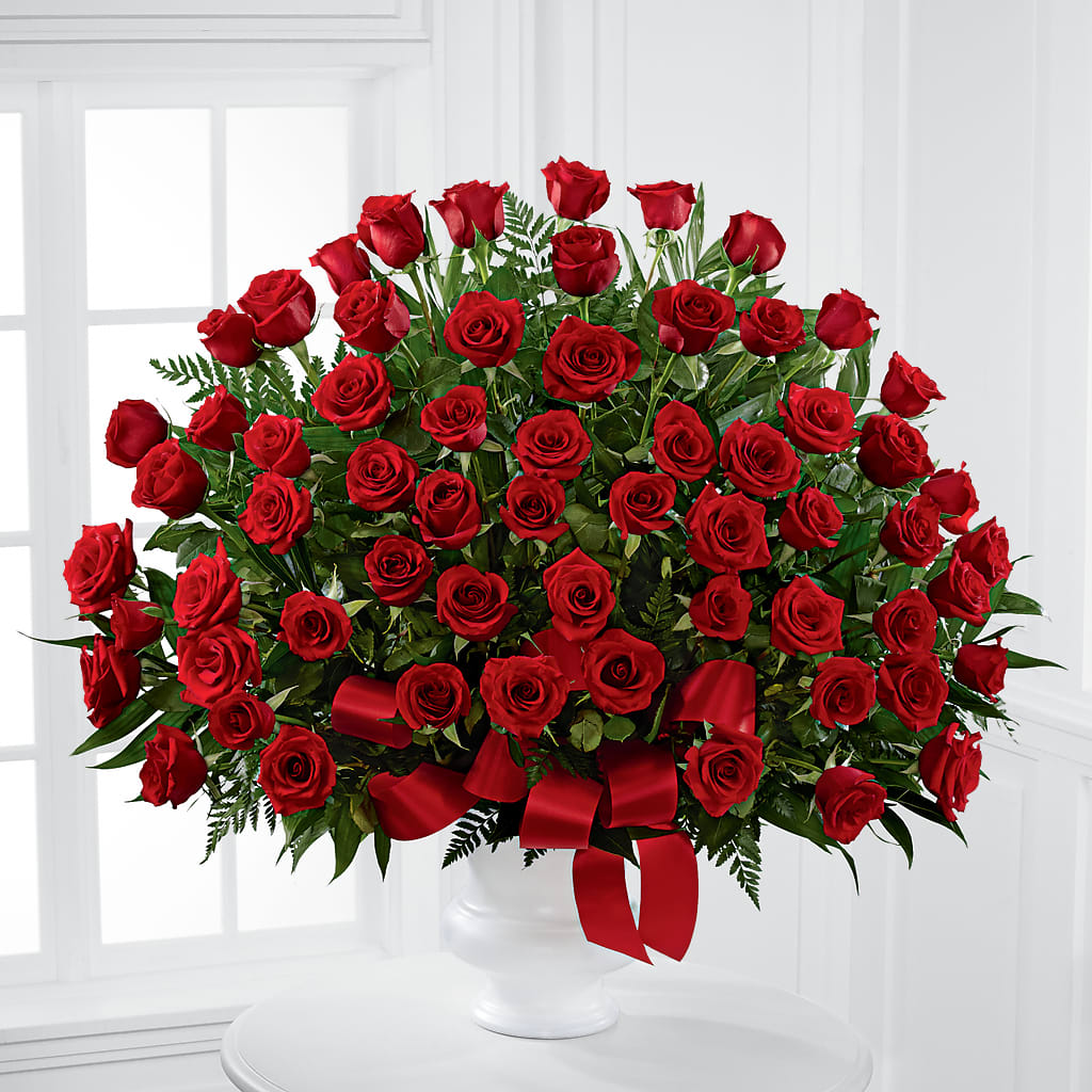 Blessed with Love Arrangement – Temptation Flower Shop, Wichita KS