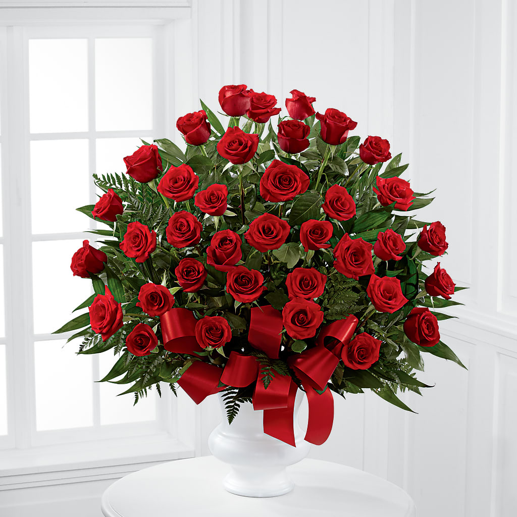 Blessed with Love Arrangement – Temptation Flower Shop, Wichita KS