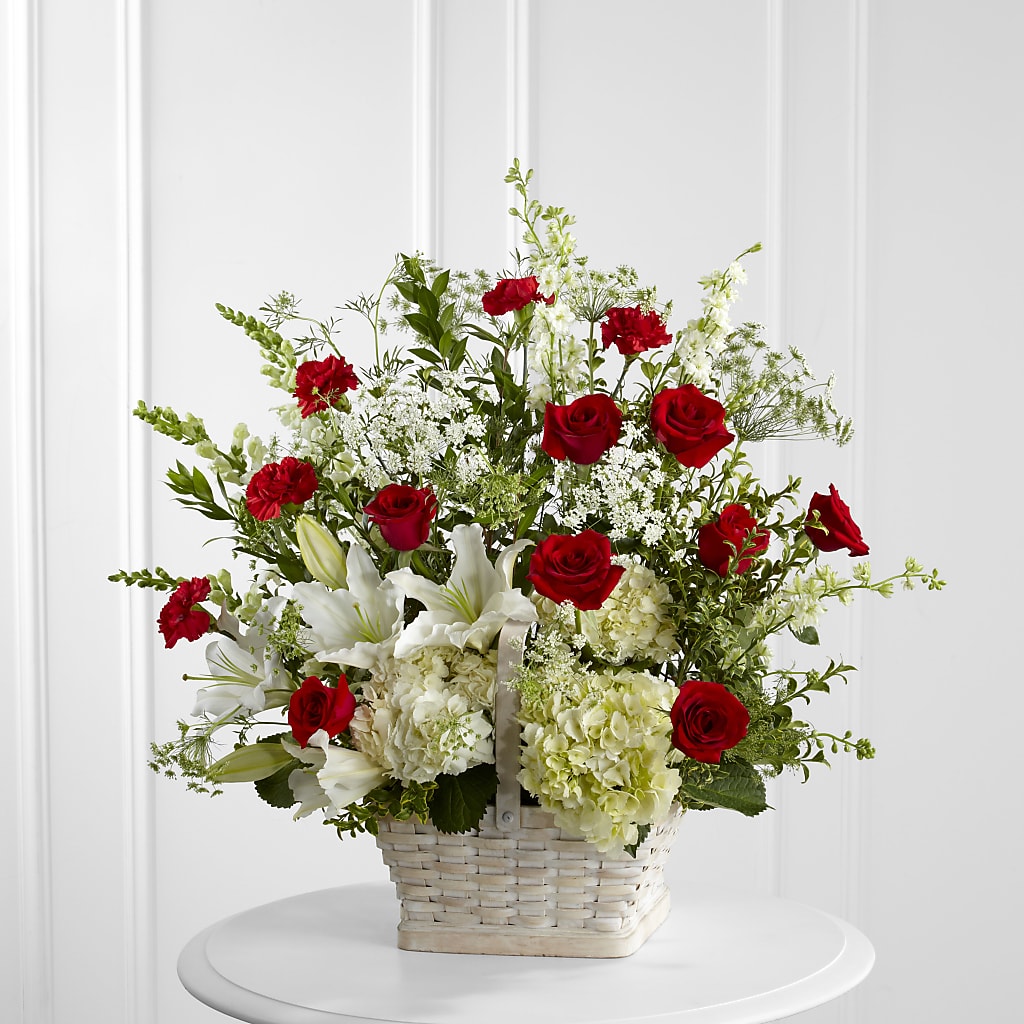 In Loving Memory Arrangement – Temptation Flower Shop, Wichita KS