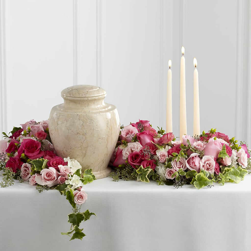 Remembrance Arrangement – Temptation Flower Shop, Wichita KS