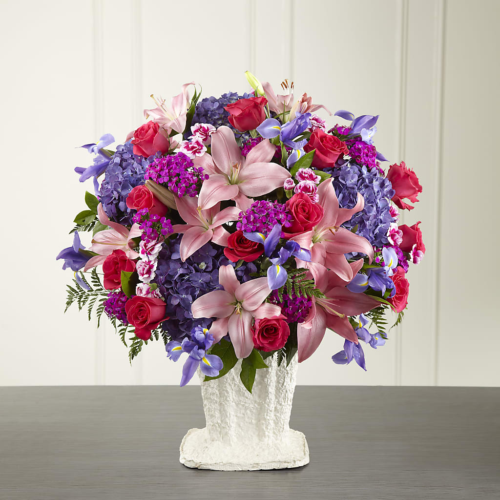 We Fondly Remember Arrangement – Temptation Flower Shop, Wichita KS