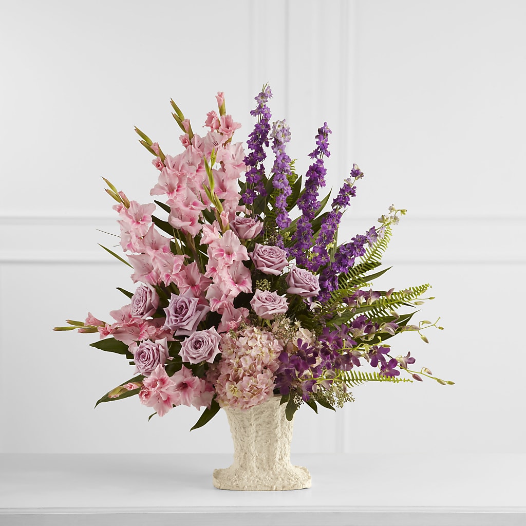Flowing Garden Arrangement – Temptation Flower Shop, Wichita KS
