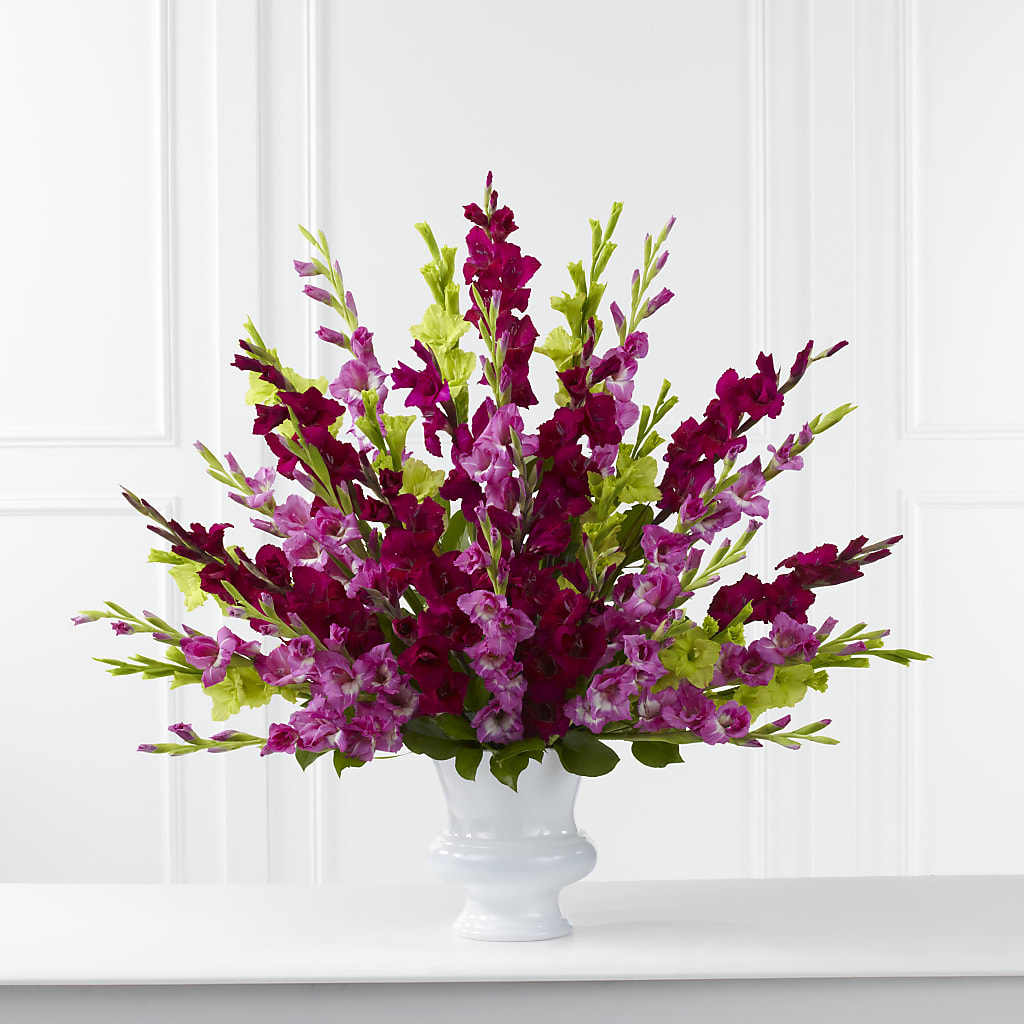 Solemn Offering Arrangement – Temptation Flower Shop, Wichita KS