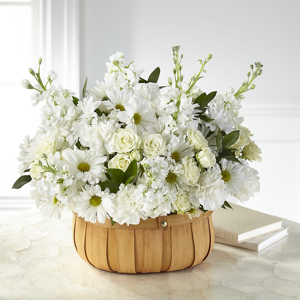 Graceful Garden Basket – Temptation Flower Shop, Wichita KS