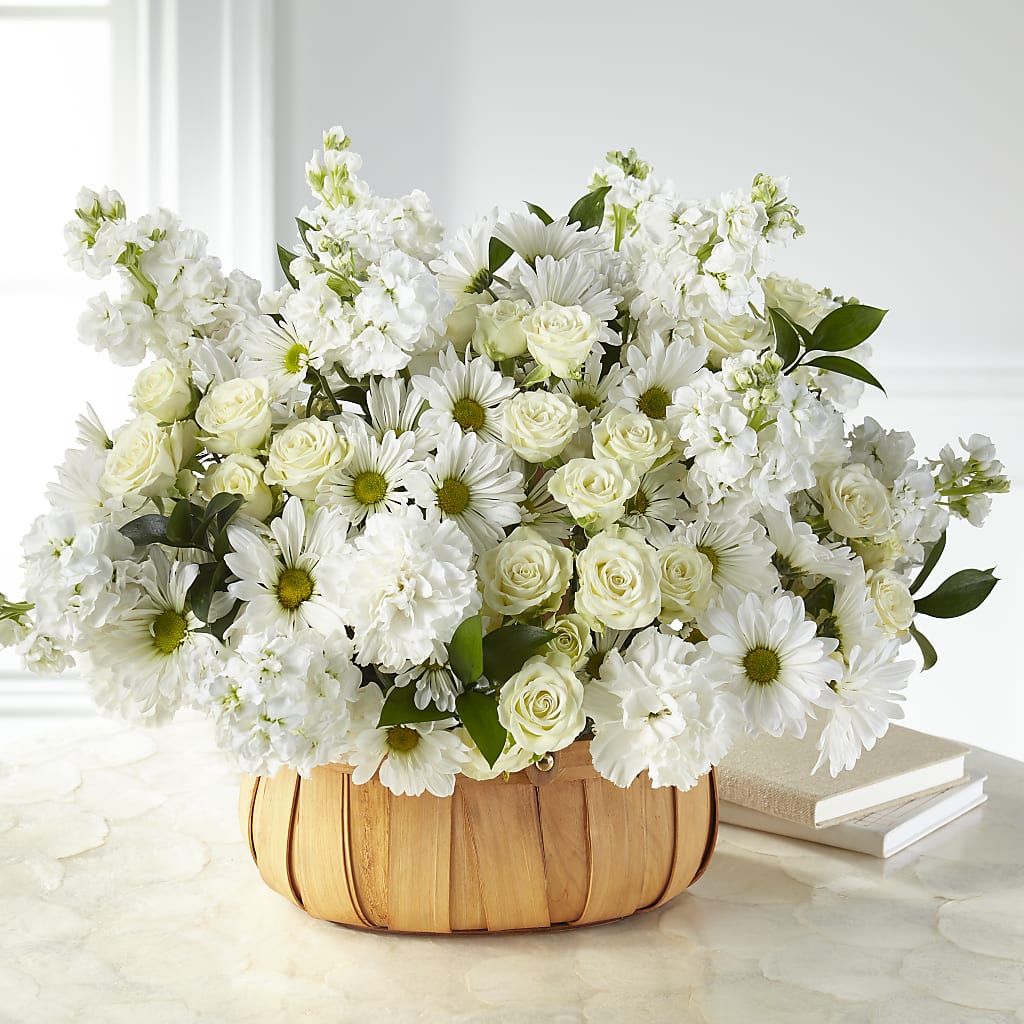 Graceful Garden Basket – Temptation Flower Shop, Wichita KS