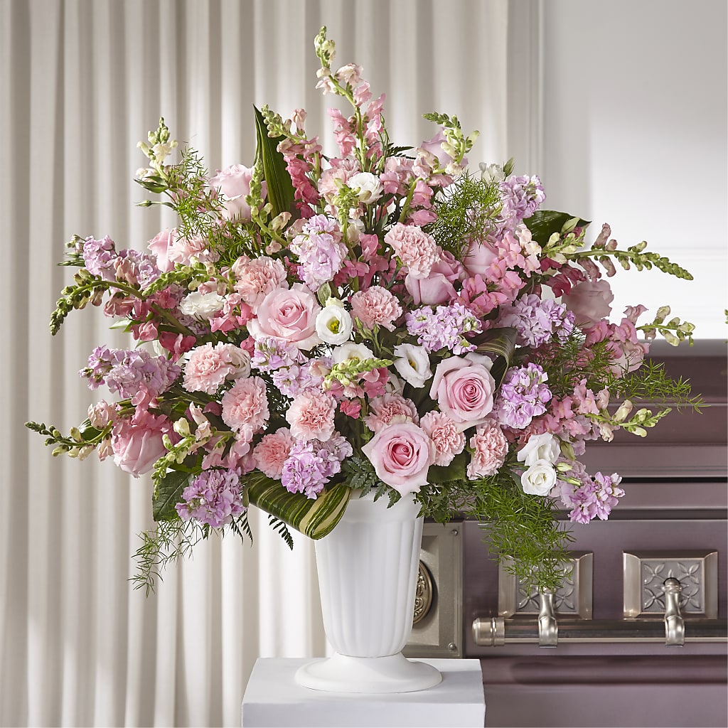 Divine Comfort Arrangement – Temptation Flower Shop, Wichita KS