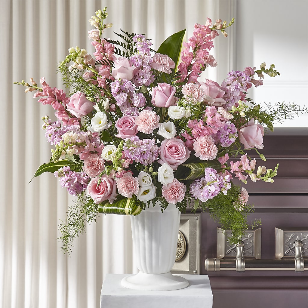 Divine Comfort Arrangement – Temptation Flower Shop, Wichita KS
