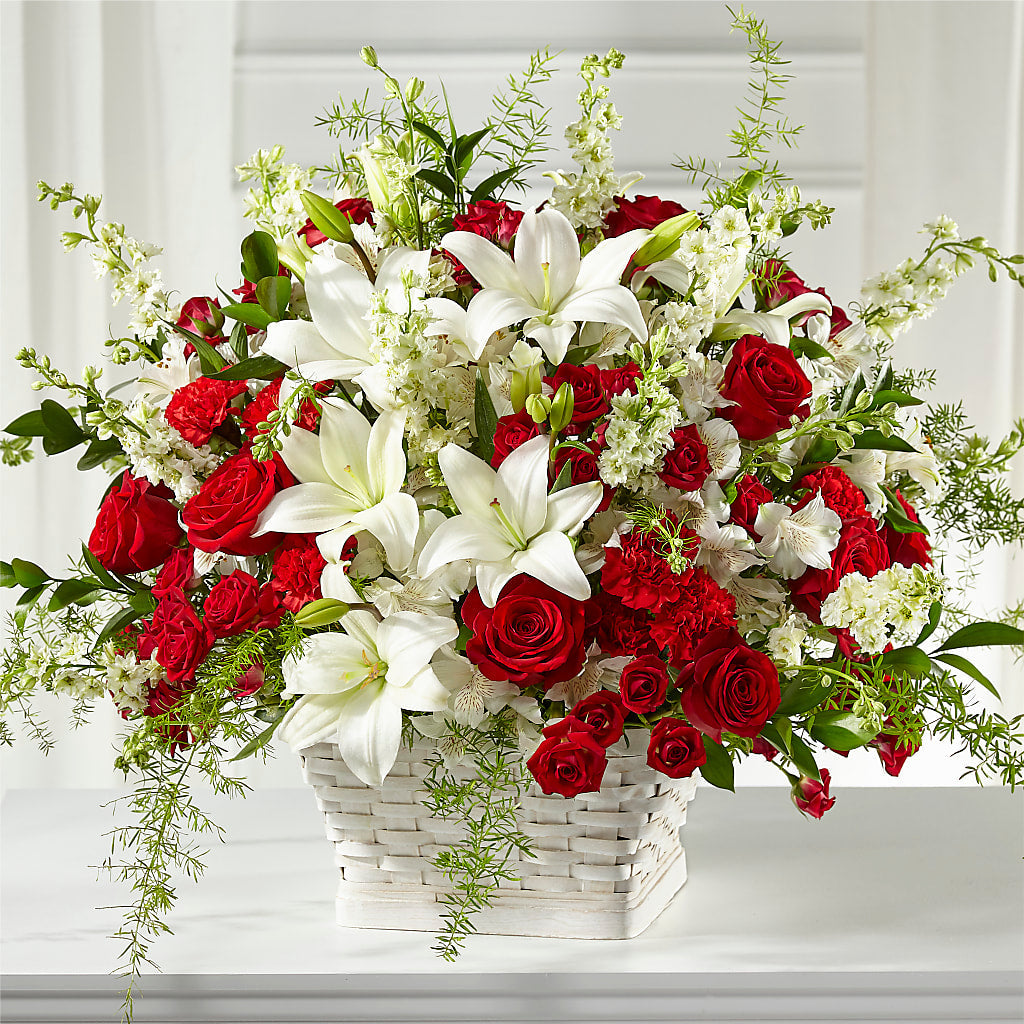 Sentiments of Love Arrangement – Temptation Flower Shop, Wichita KS