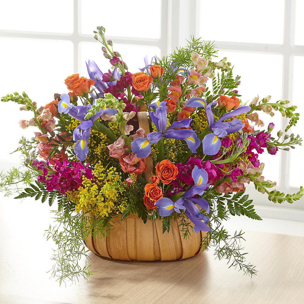 Garden of Life Basket – Temptation Flower Shop, Wichita KS