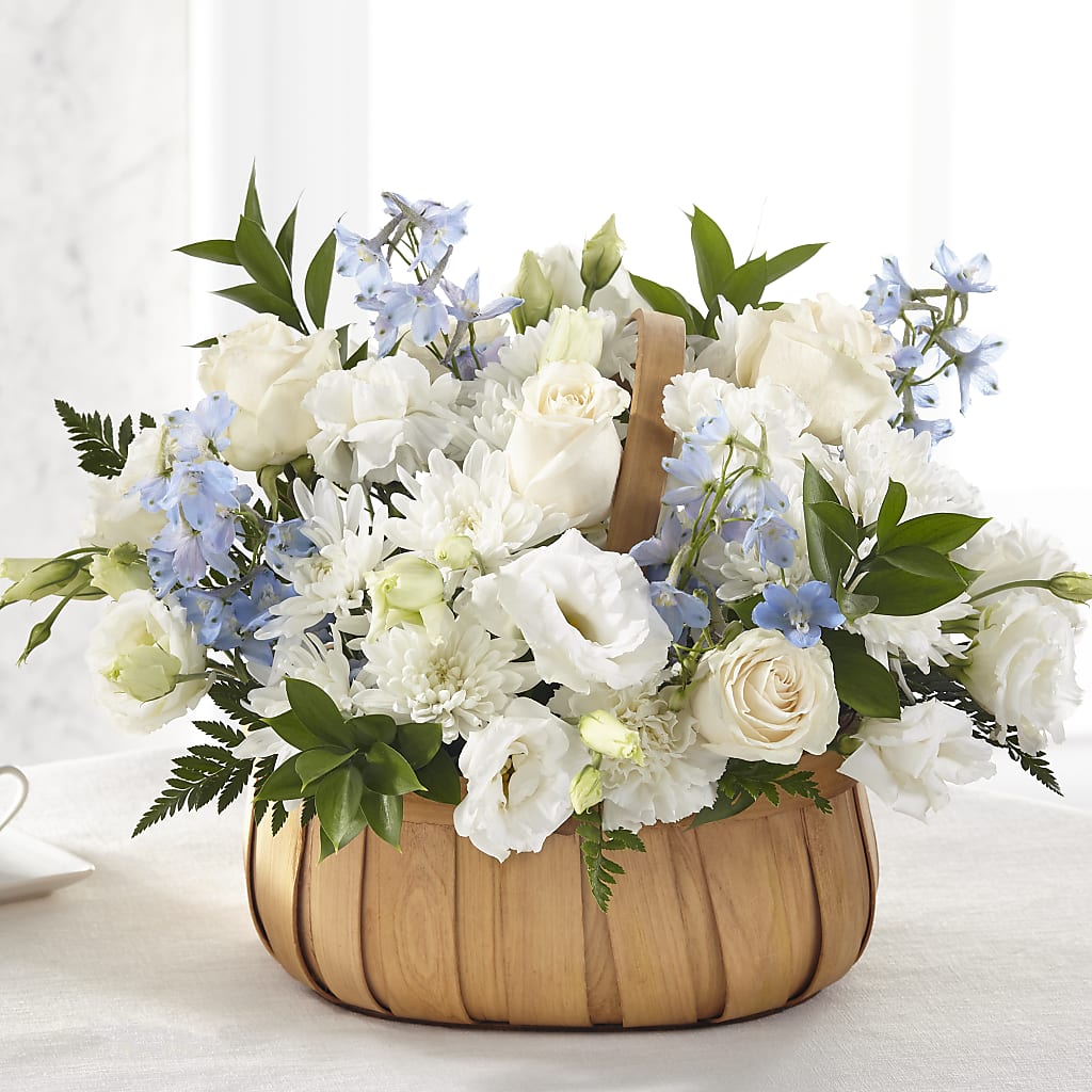 Sincerely Heartfelt Basket – Temptation Flower Shop, Wichita KS