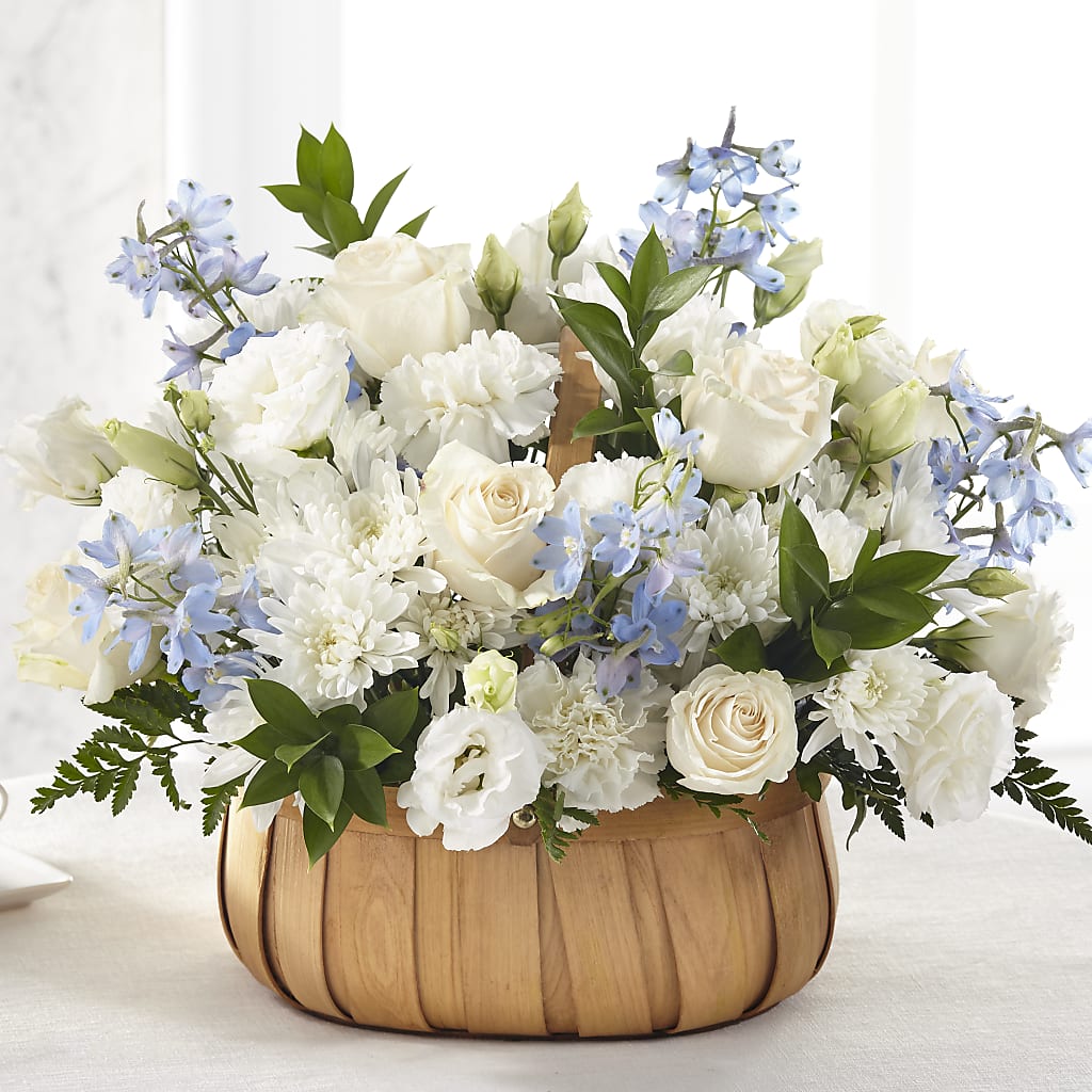 Sincerely Heartfelt Basket – Temptation Flower Shop, Wichita KS