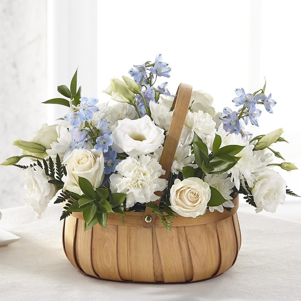 Sincerely Heartfelt Basket – Temptation Flower Shop, Wichita KS