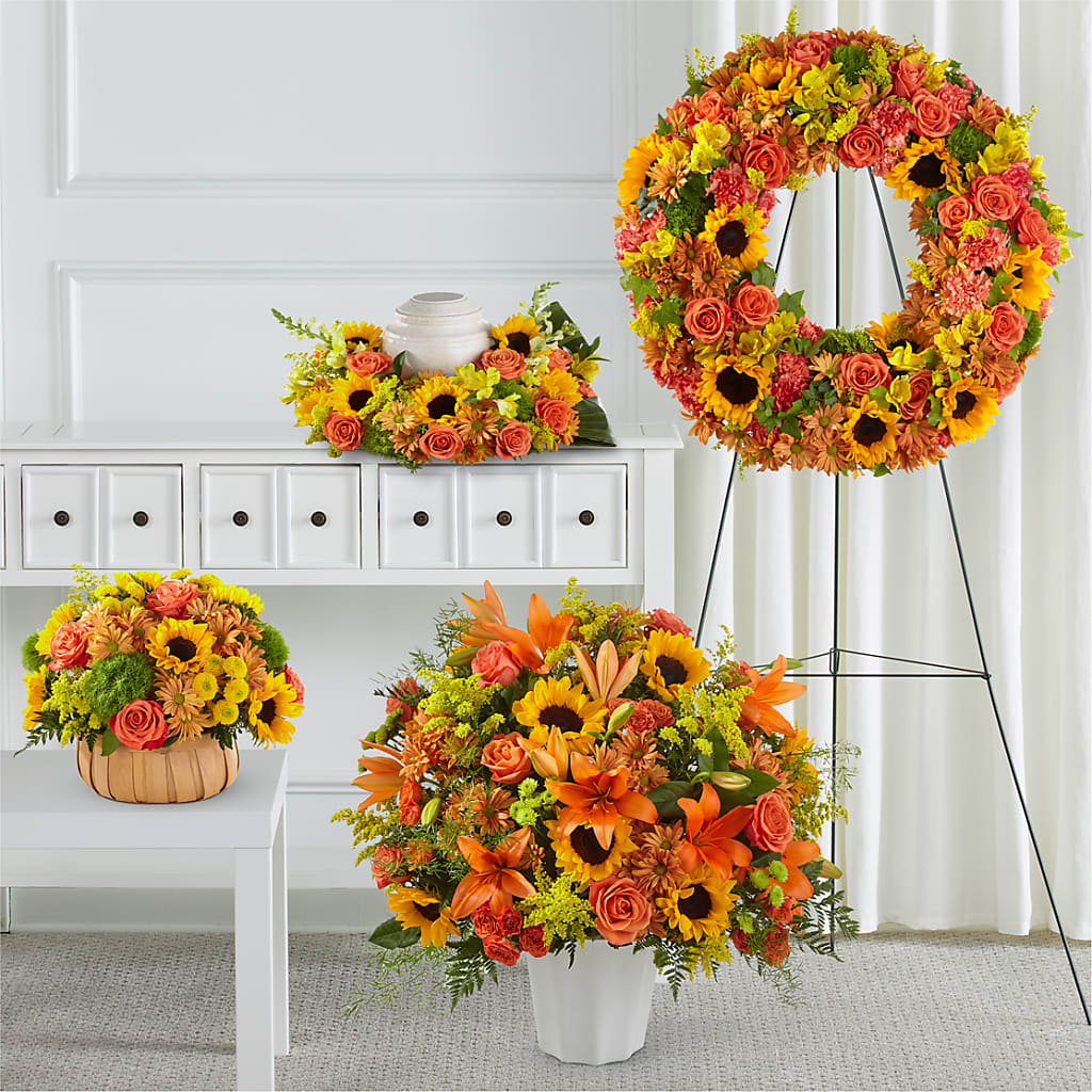 Heart of Gold Bundles – Temptation Flower Shop, Wichita KS
