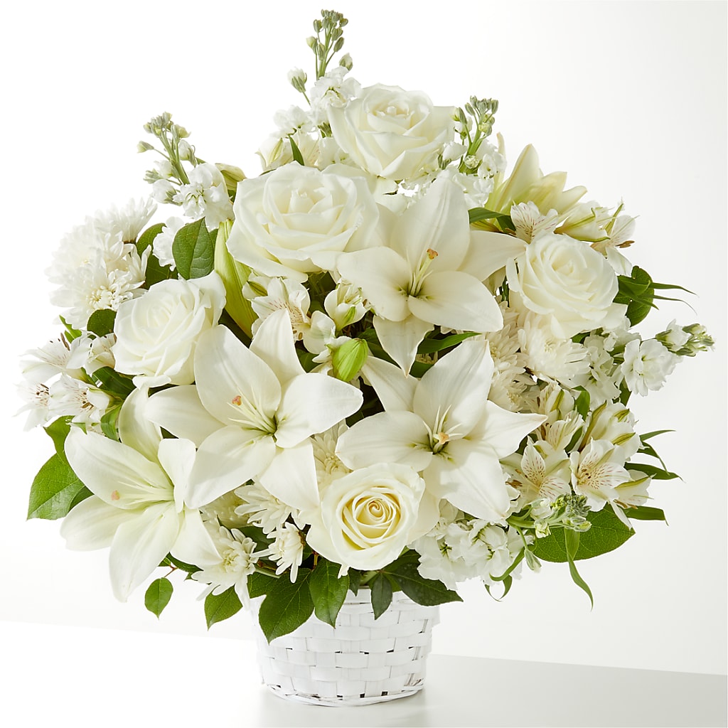 Peaceful Reflections Arrangement – Temptation Flower Shop, Wichita KS