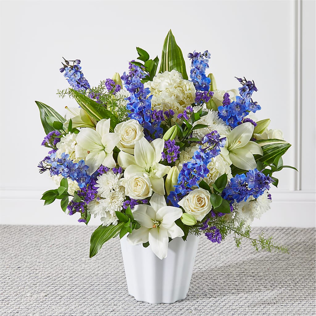 Take Comfort Floor Basket – Temptation Flower Shop, Wichita KS