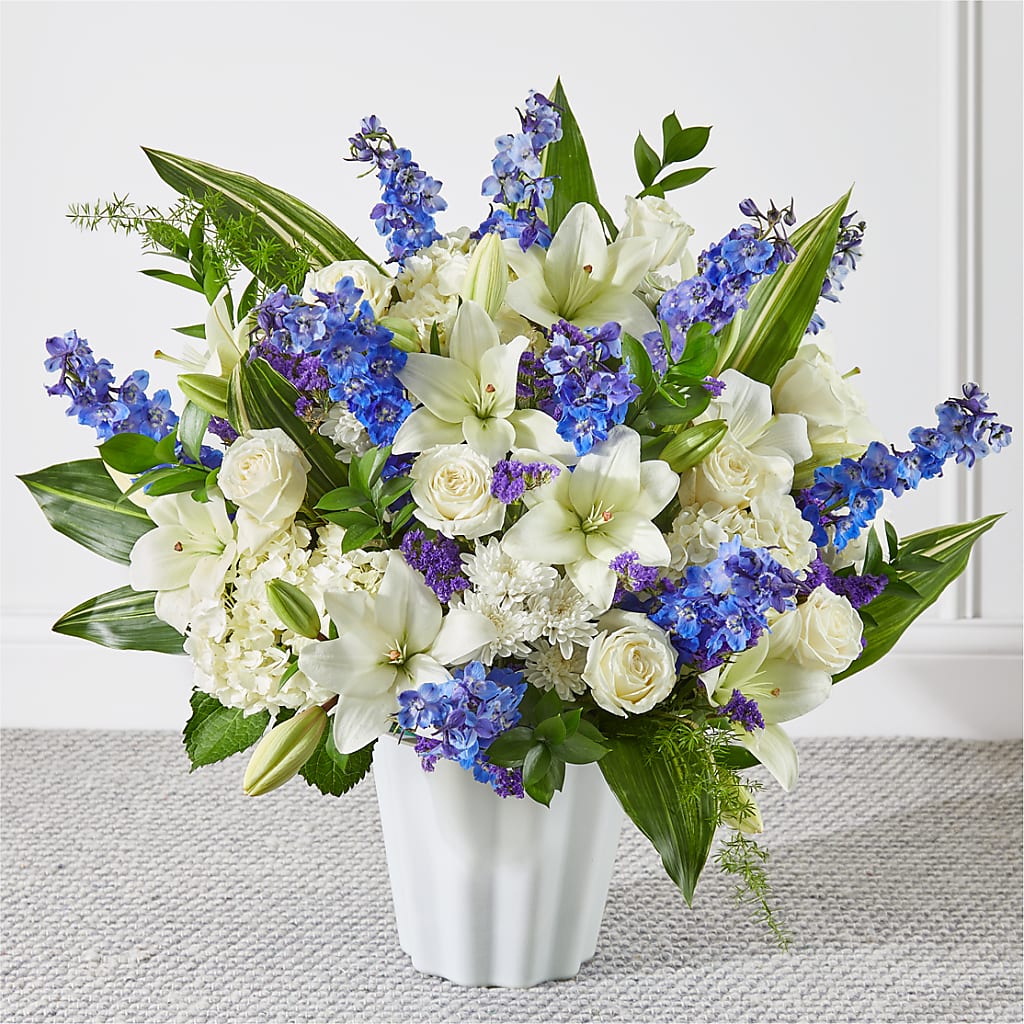 Take Comfort Floor Basket – Temptation Flower Shop, Wichita KS
