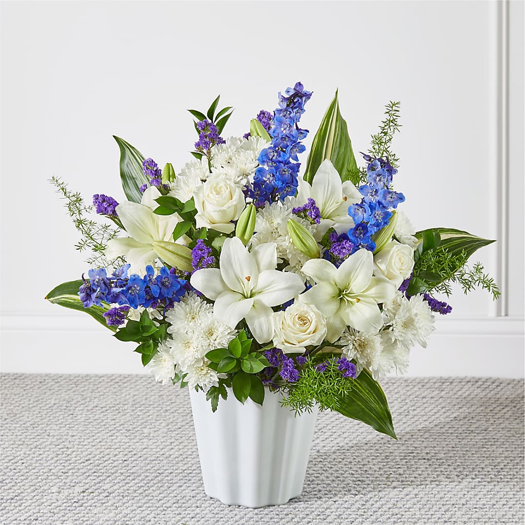 Take Comfort Floor Basket – Temptation Flower Shop, Wichita KS