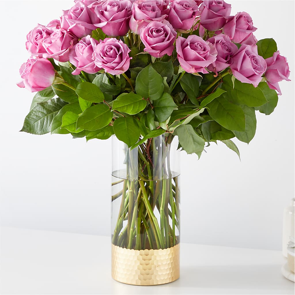 Secret Admirer Lavender Rose Bouquet – Temptation Flower Shop, Wichita KS