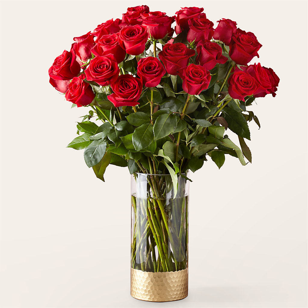 Classic Love Red Rose Bouquet – Temptation Flower Shop, Wichita KS