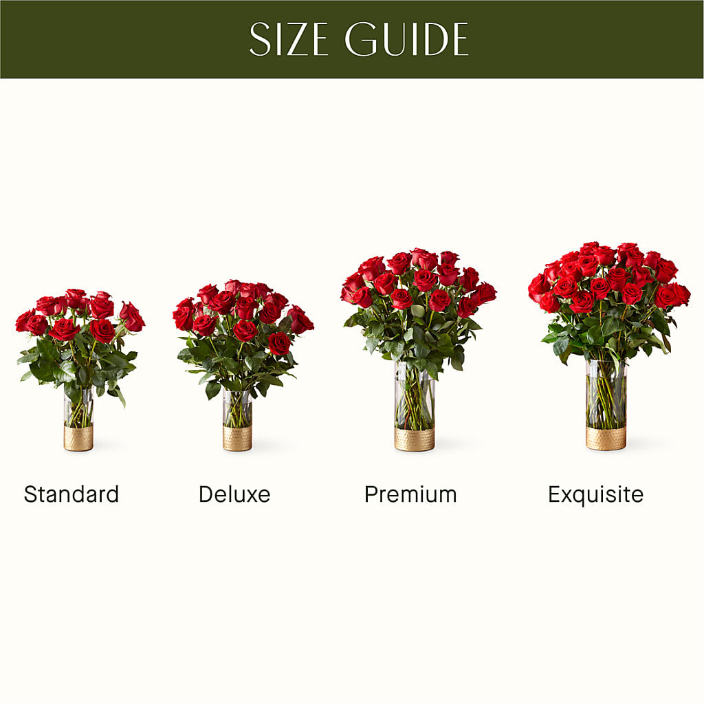 Classic Love Red Rose Bouquet – Temptation Flower Shop, Wichita KS