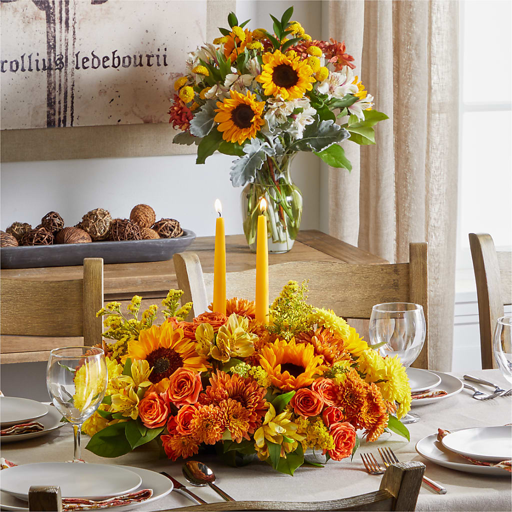 Golden Gathering Bundle – Temptation Flower Shop, Wichita KS