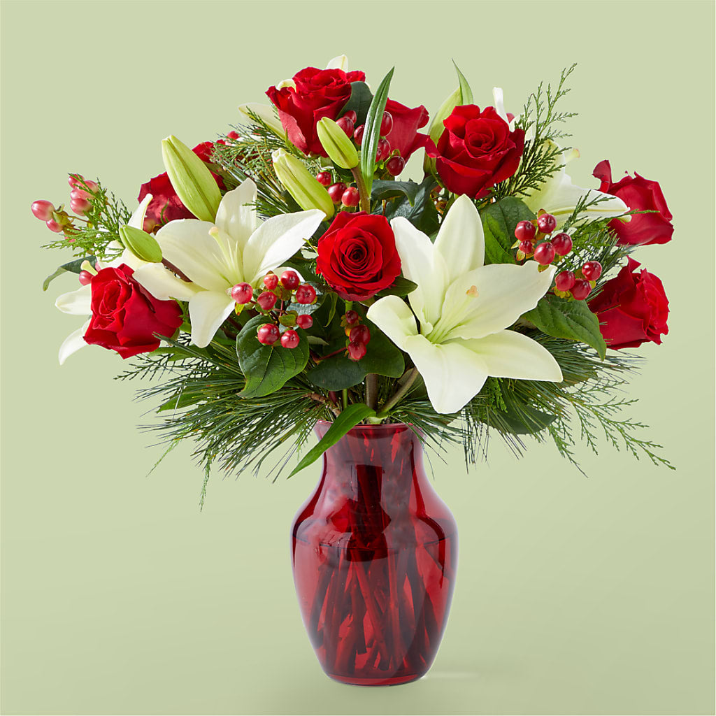 Evergreen Delight Bouquet – Temptation Flower Shop, Wichita KS